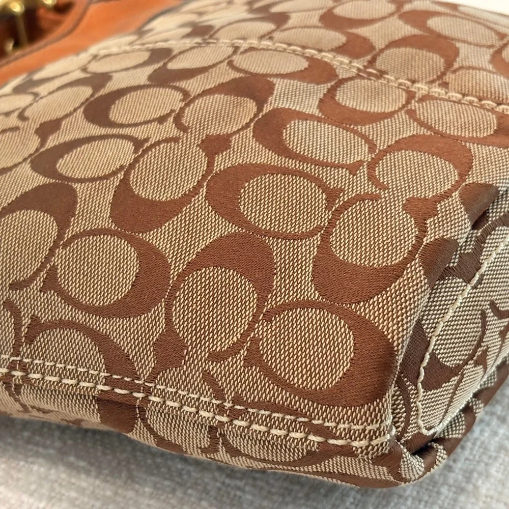 Coach Bleeker Bucket Bag Signature Jacquard Shoulder /Cross 1941 🌟See last pic